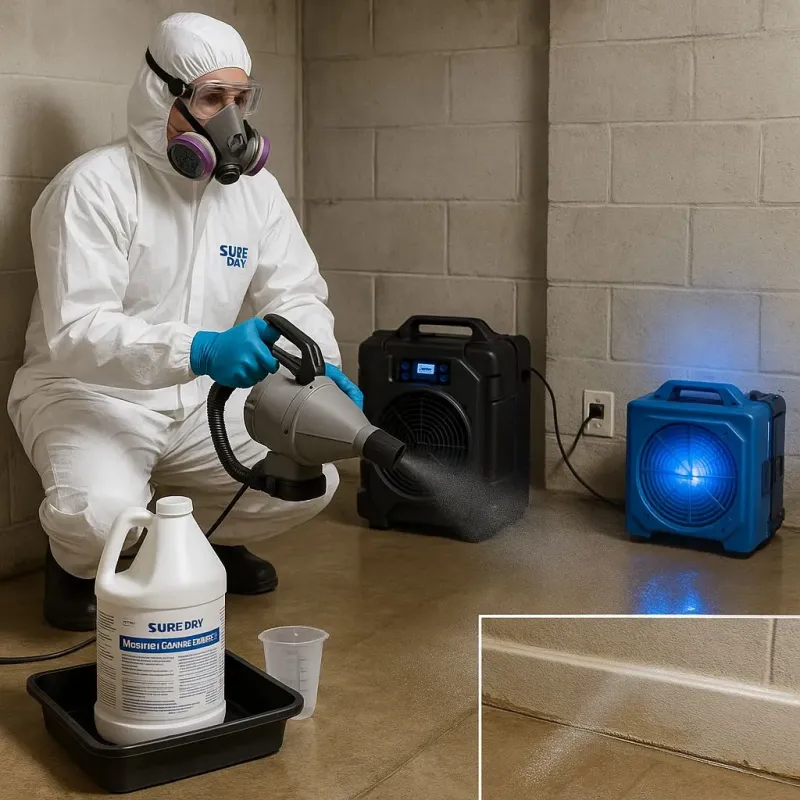 Sanitization and Odor Removal process in Bourbon County, KY